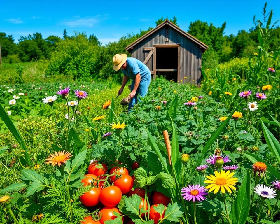 biologische landbouwpraktijken