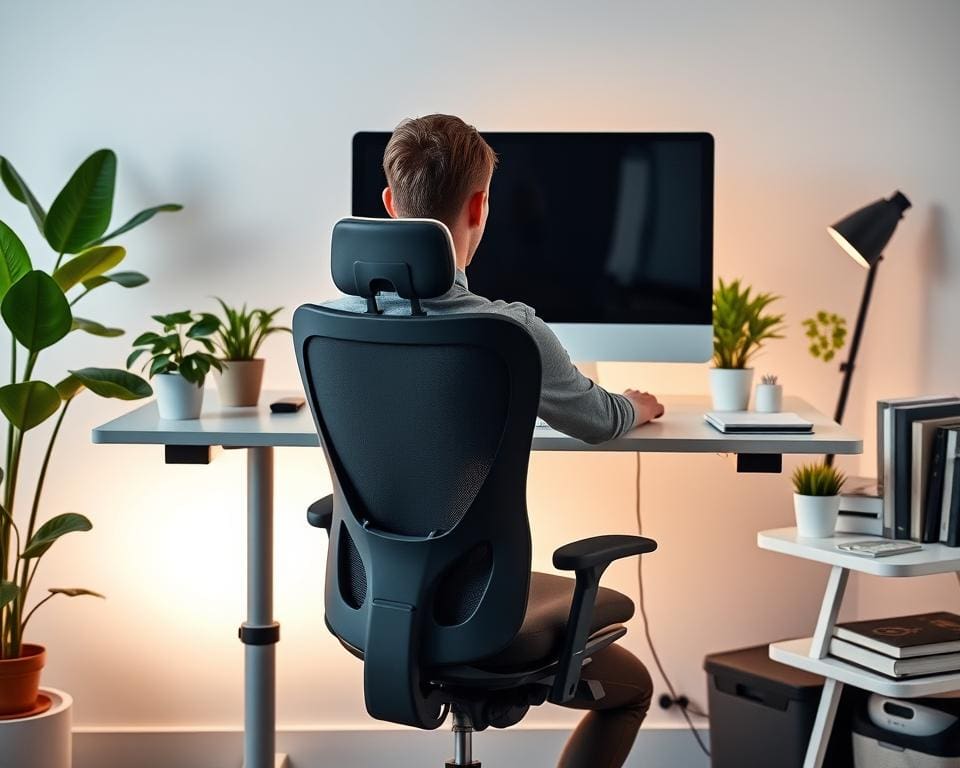 ergonomische tips voor bureau-inrichting