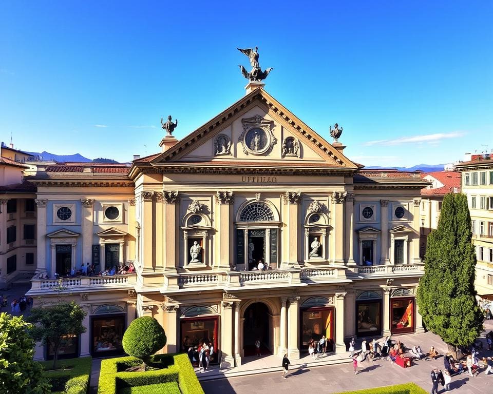 geschiedenis Uffizi Museum