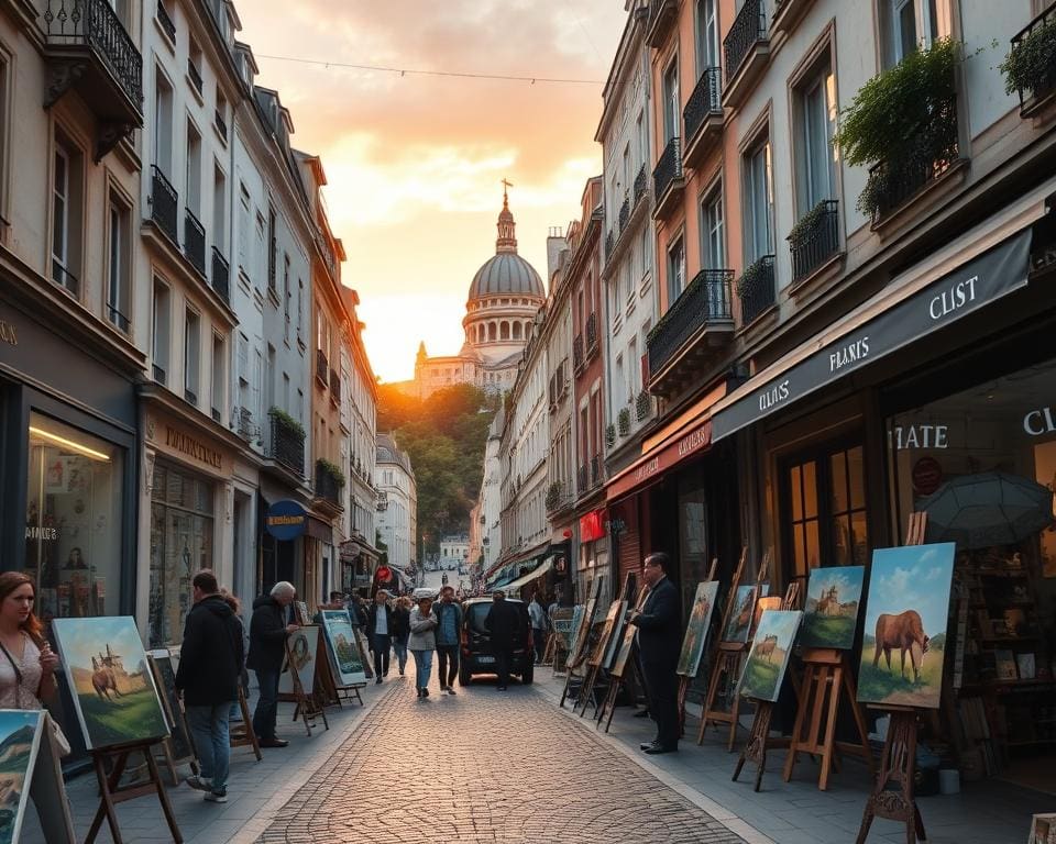 kunstgalerijen in Montmartre