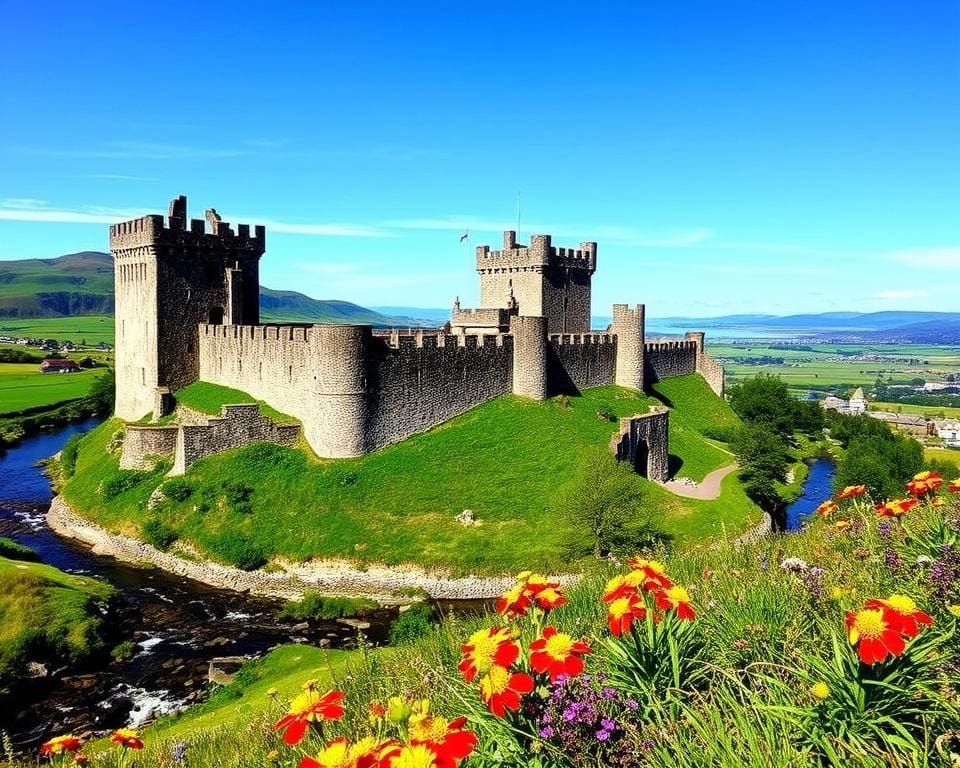 Bezienswaardigheden in de historische kastelen van Wales