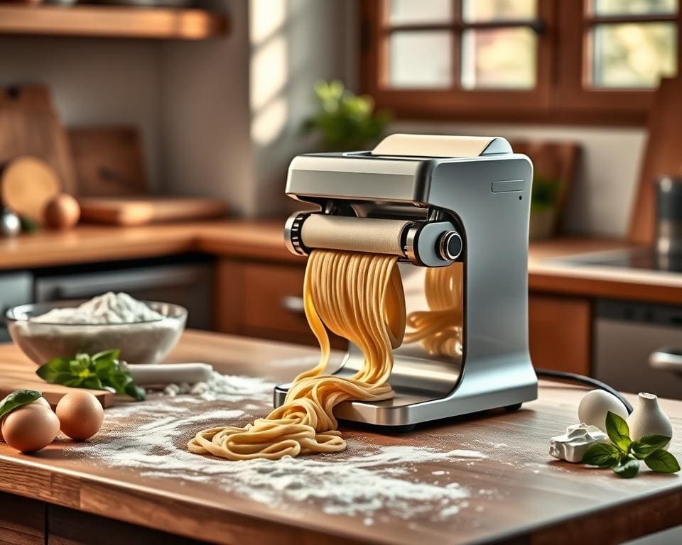 Elektrische pastamachines voor zelfgemaakte pasta