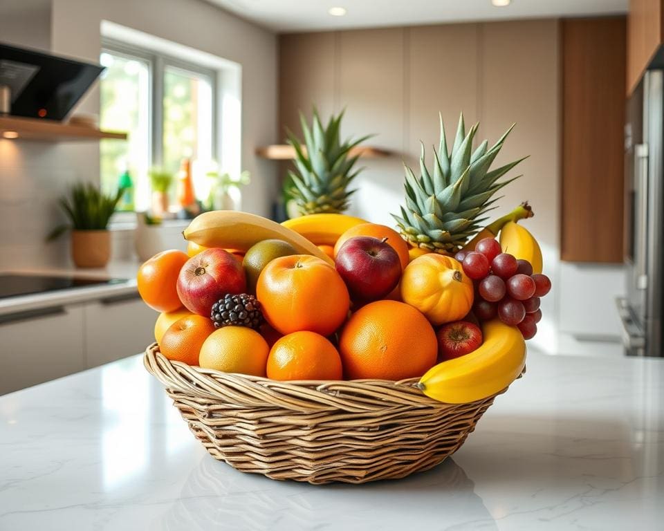 Fruitmanden voor een gezonde en stijlvolle keuken