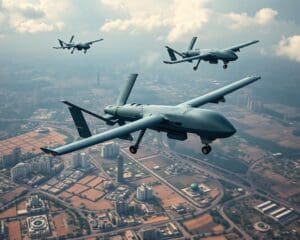 Militaire drones en hun impact op wereldwijde veiligheid