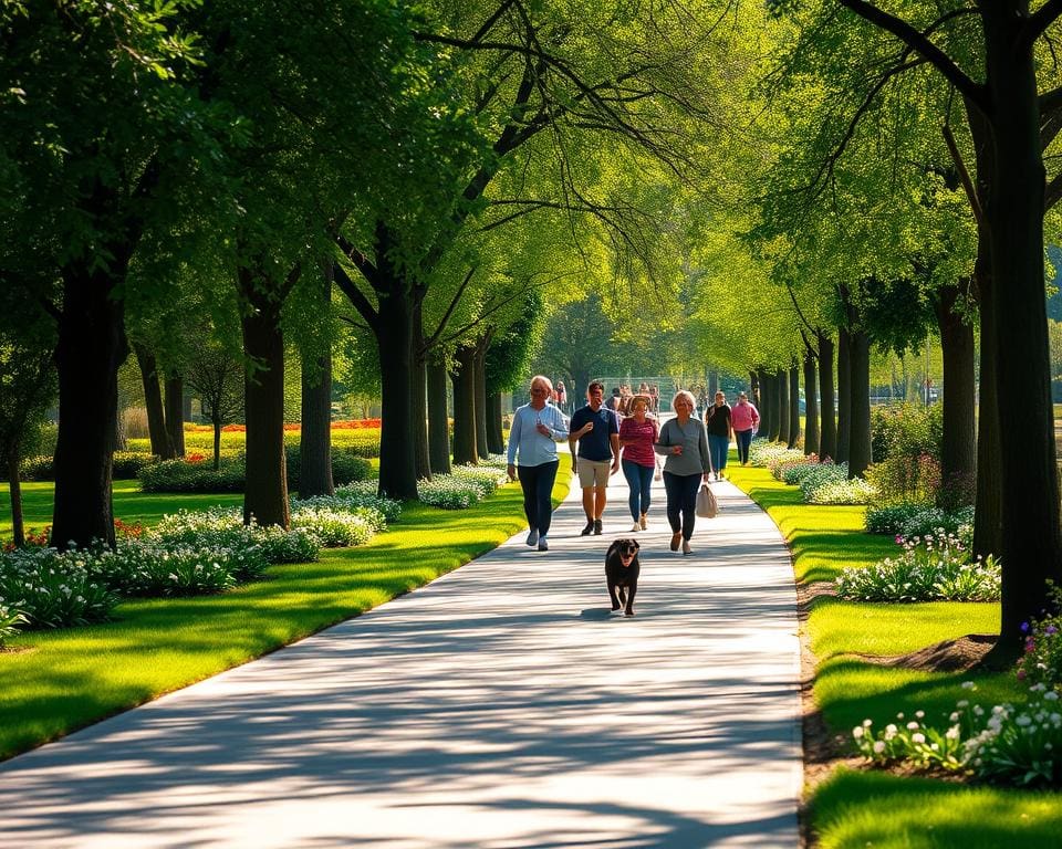 dagelijkse wandelgewoonten