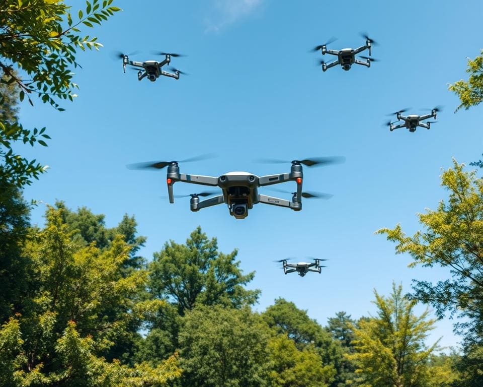 drones voor natuurbescherming