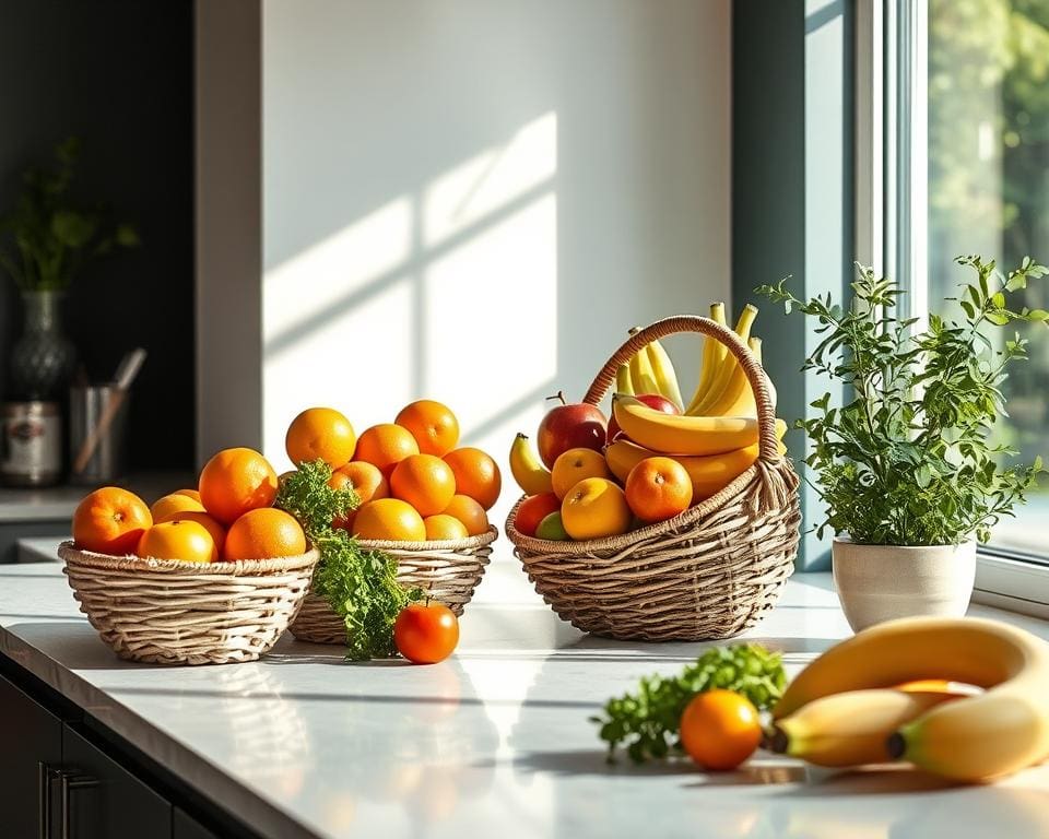 fruitmanden voor een gezonde lifestyle