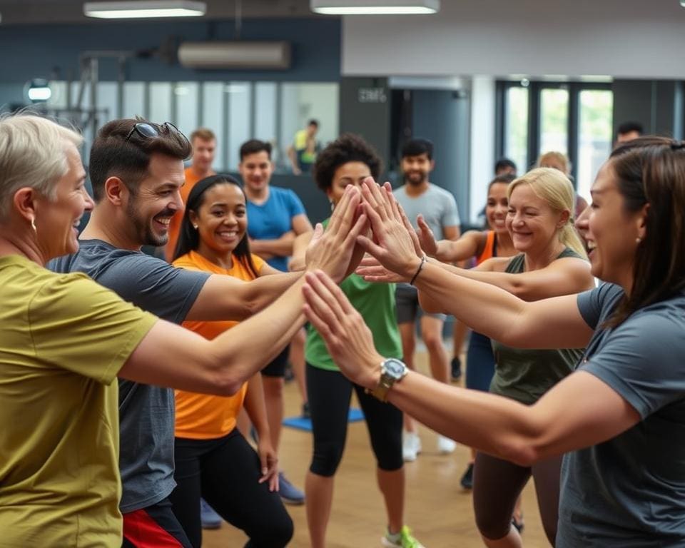 Groepstraining: motivatie en sociale steun