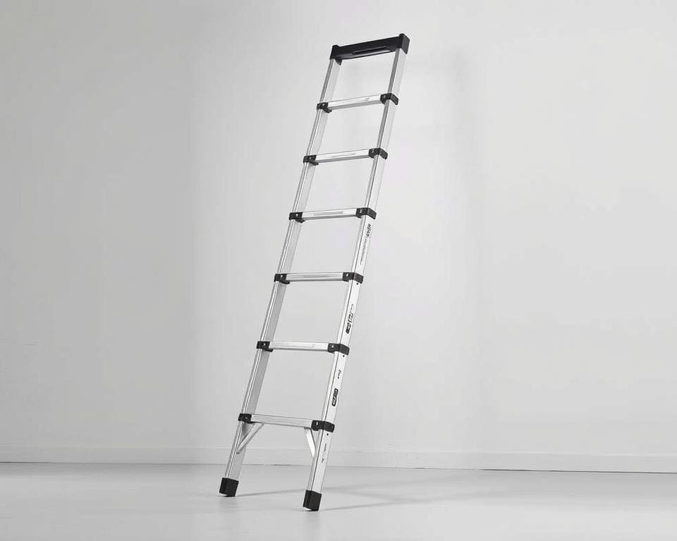 Inklapbare ladders met brede sporten