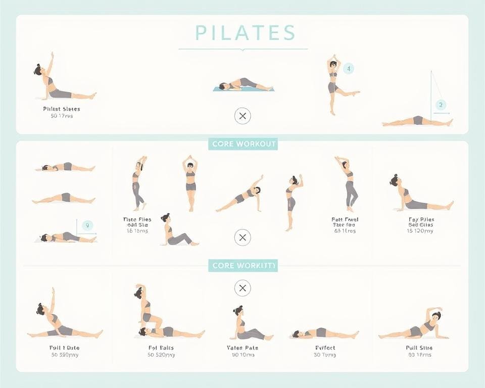 Pilates workout schema