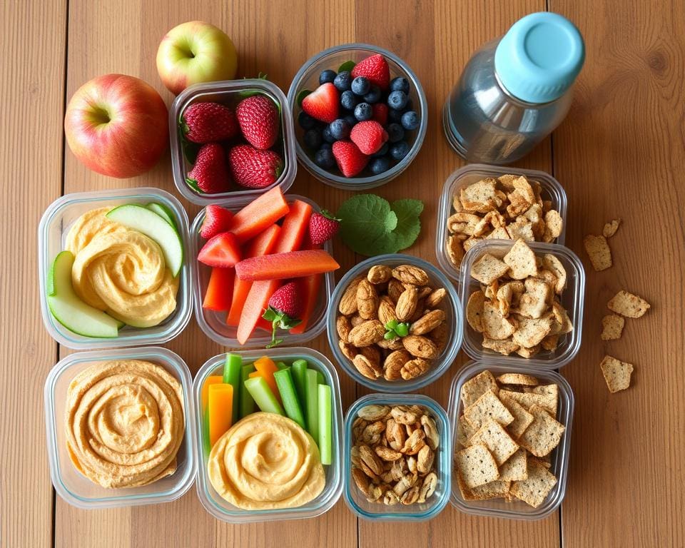 Gezonde snacks voor onderweg of op kantoor