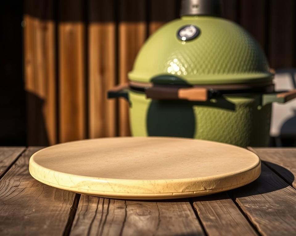 Pizzasteen voor de Big Green Egg