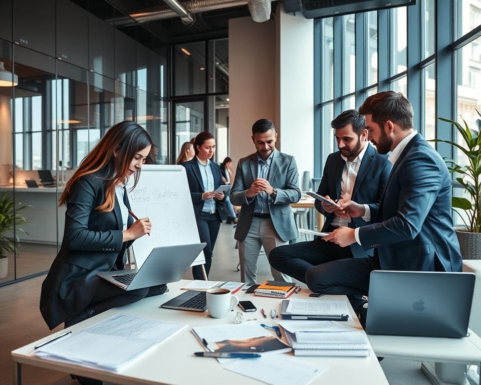 zakelijke diensten startups