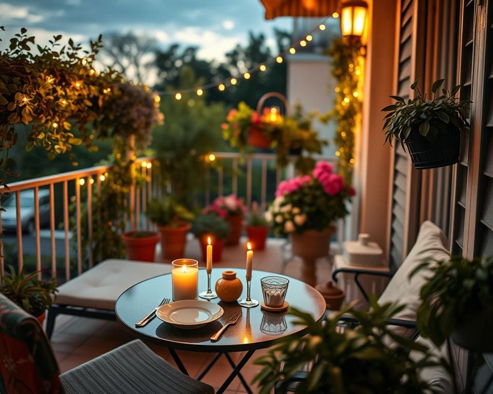 balkon zomeravond